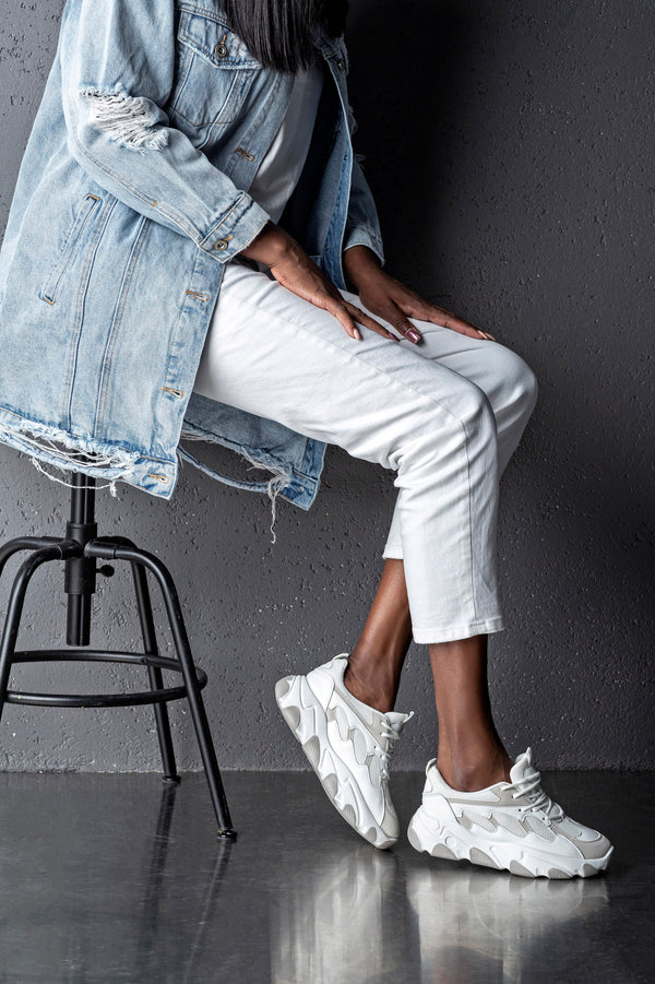 Chunky sole sneakers