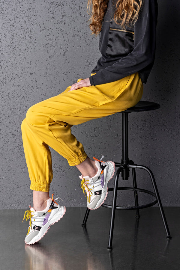 Chunky sole sneakers