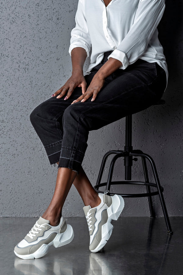 Chunky sole sneakers