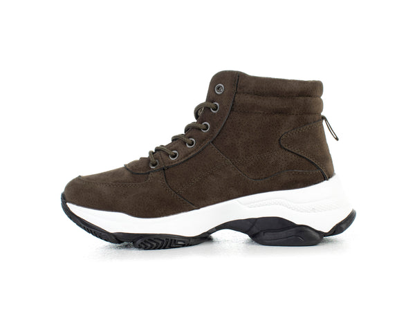 Lace up sneaker boots