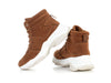 Lace up sneaker boots