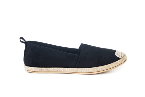 Slip-on , flat sole shoes