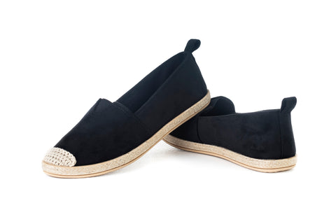 Slip-on , flat sole shoes
