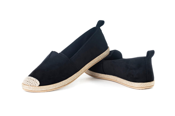 Slip-on , flat sole shoes