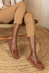Moccasins with ribbon