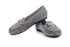 Moccasins with buckle