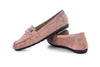 Moccasins with buckle