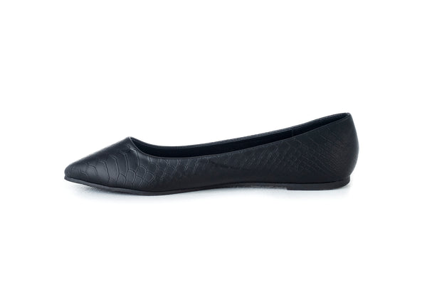 Pointed toe ballerinas