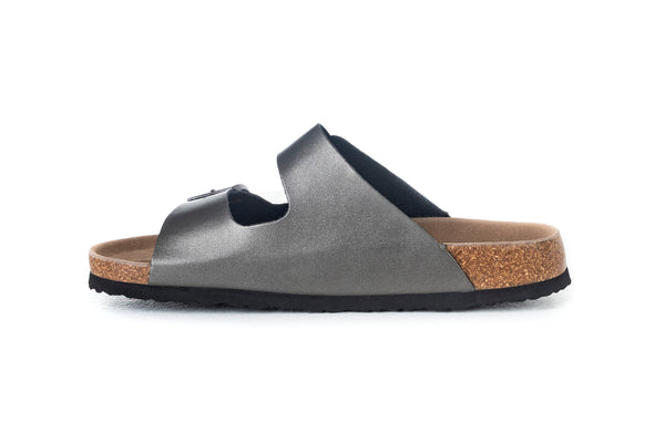 Sandales compensées à boucles