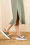 Flatform sandals