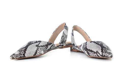 Slingback, pointed toe shoes
