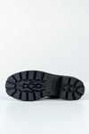 Lace-up, woven look boots