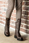 Lace-up boots