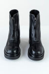 Front zipper boots