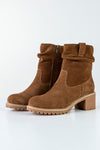 Leather boots