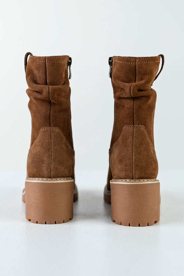 Leather boots