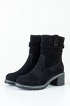 Leather boots