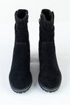 Leather boots