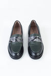 Leather loafers