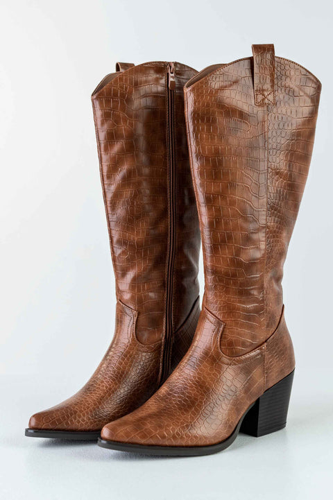 Cowboy style boots