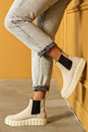 Bottes Chelsea en cuir