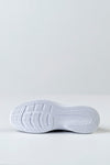 Knitted sneakers with laces