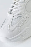 Lace-up fastening sneakers