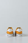 Lace-up fastening canvas sneakers