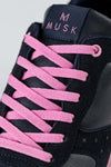 Lace-up fastening sneakers