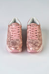 Lace-up fastening sneakers