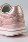 Lace-up fastening sneakers
