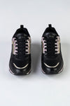 Lace-up fastening sneakers