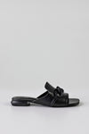 Slide sandals with chain