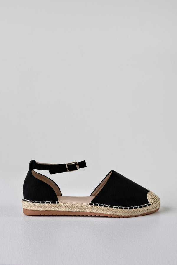 Two part espadrille shoes