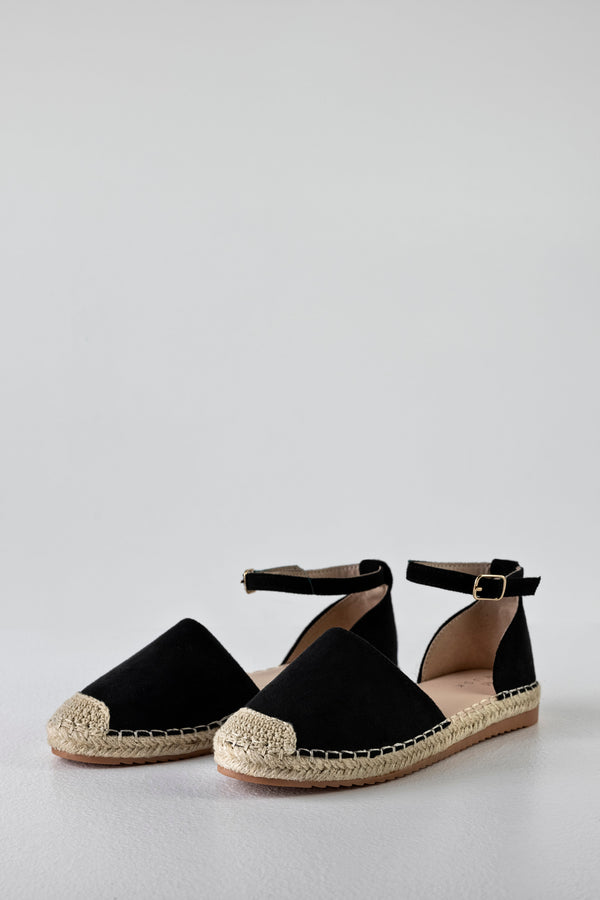 Two part espadrille shoes