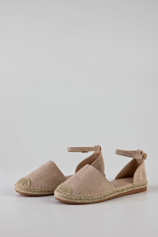 Two part espadrille shoes
