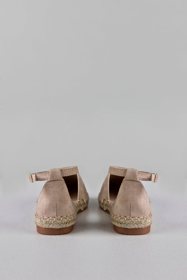 Two part espadrille shoes