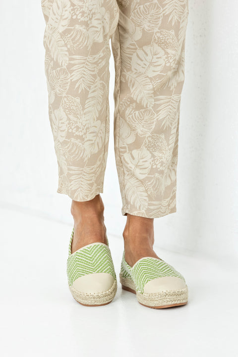 Slip-on, flatform espadrilles