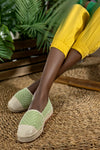 Slip-on, flatform espadrilles