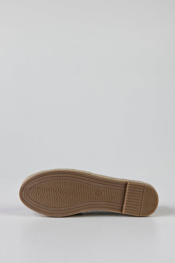 Quilted espadrilles