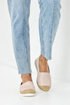 Leather espadrilles