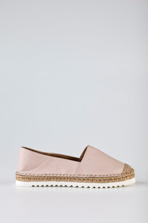 Leather espadrilles