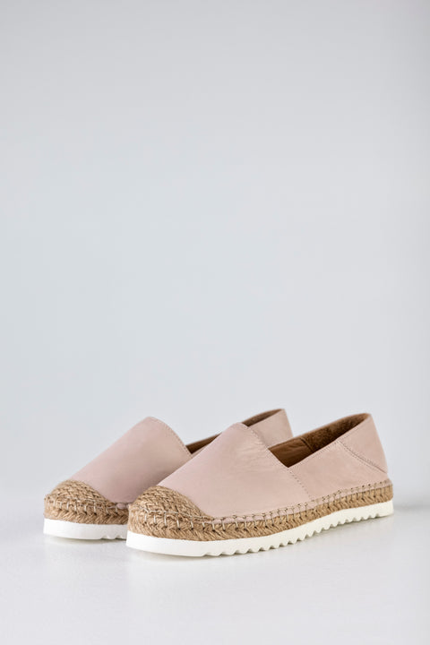Leather espadrilles