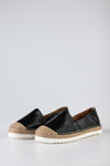 Leather espadrilles