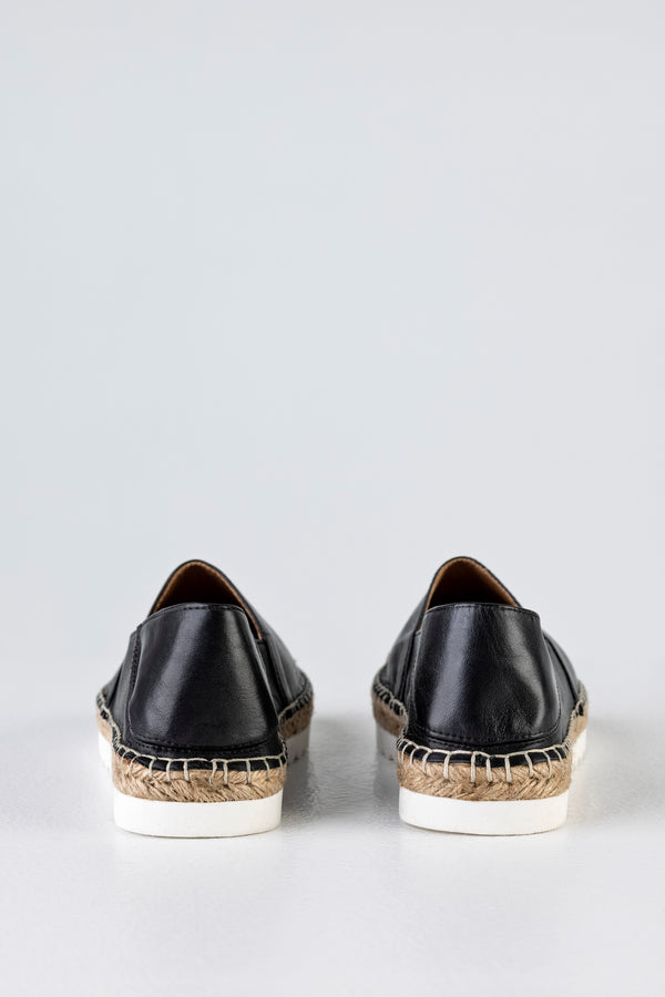 Leather espadrilles