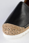 Leather espadrilles