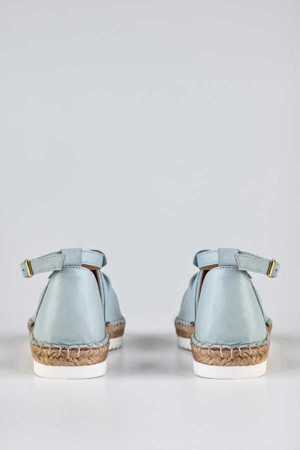 Two part espadrille shoes