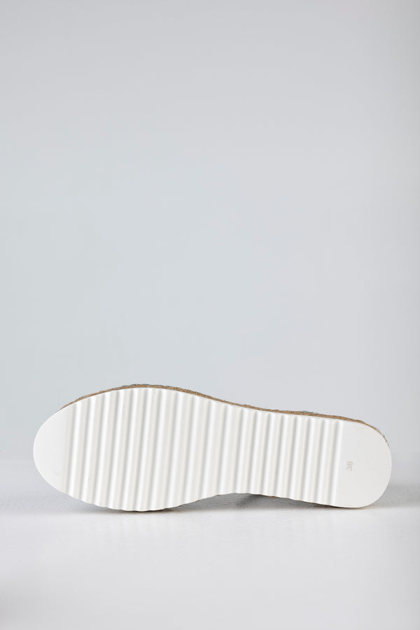 Two part espadrille shoes