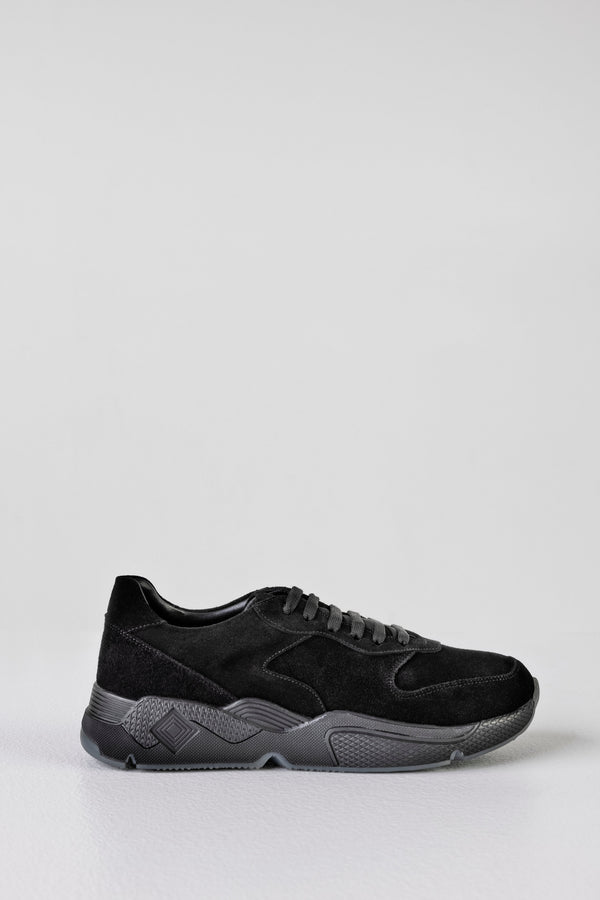 Leather suede sneakers