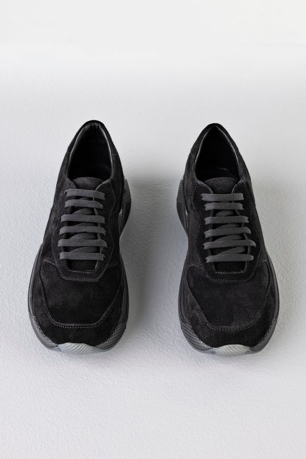 Leather suede sneakers
